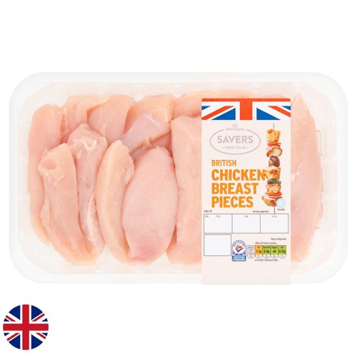 Morrisons british chicken breast pieces