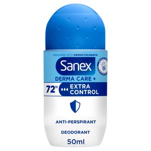 Sanex Derma Care+ Extra Control 72-Hour Roll-On Deodorant50ml