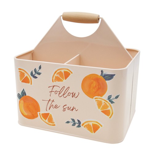Nutmeg Oranges Metal Drinks Holder