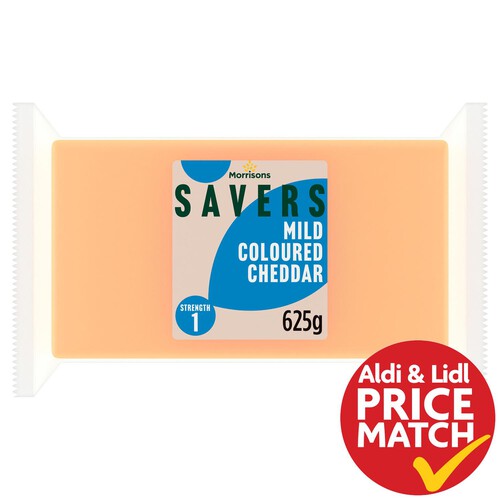 Morrisons Savers Mild Coloured Cheddar