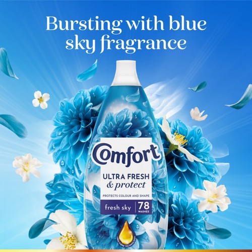 Comfort Ultra Fresh & Protect Fabric Conditioner Fresh Sky 78 Washes