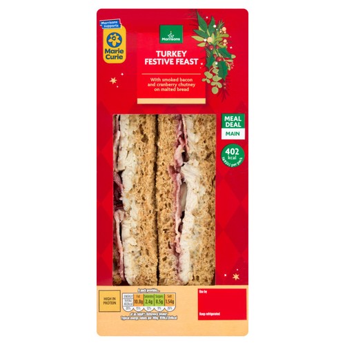 Morrisons Turkey Lunch Sandwich