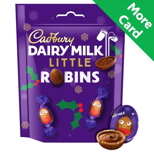 Cadbury Dairy Milk Christmas Little Robins Chocolate Bag