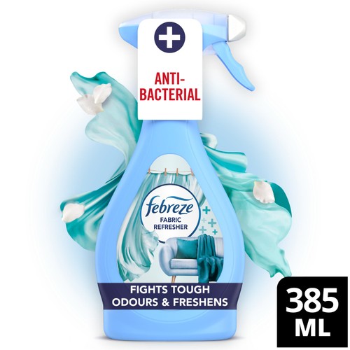 Febreze Antibacterial Fabric Freshener Fresh Linen - Morrisons