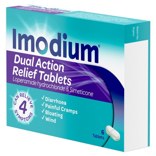 Imodium Plus Comfort Tablets