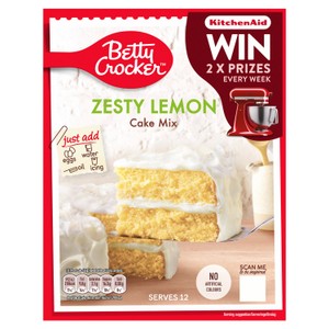 Betty Crocker Zesty Lemon Cake Mix