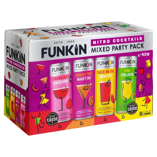 Funkin Nitro Cocktails Mixed Party Pack 