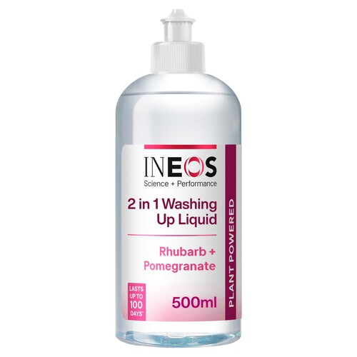 INEOS 2in1 Washing Up Liquid Rhubarb + Pomegranate