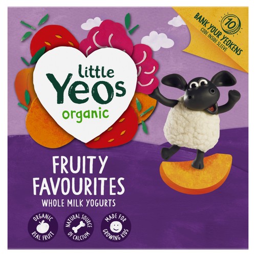 Yeo Valley Little Yeos Fruity Favourites 