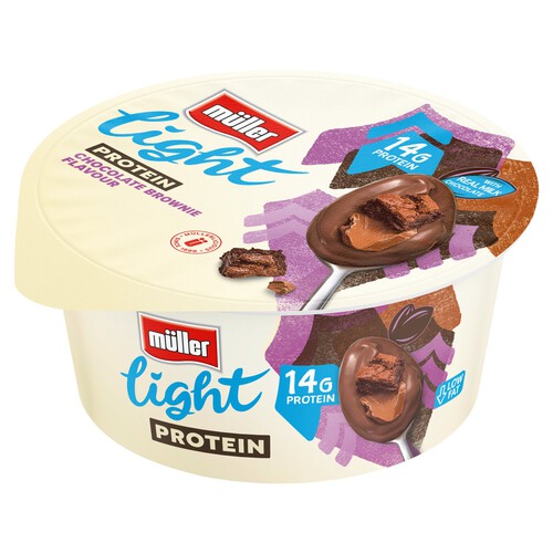 Muller Light Protein Pudding Chocolate Brownie 