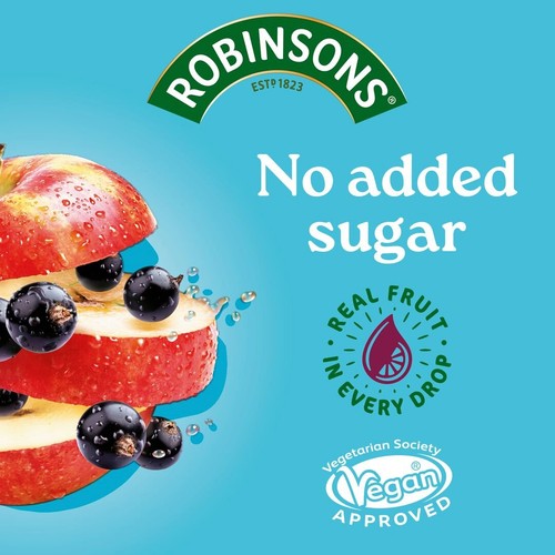 Robinsons Double Strength Apple & Blackcurrant Squash