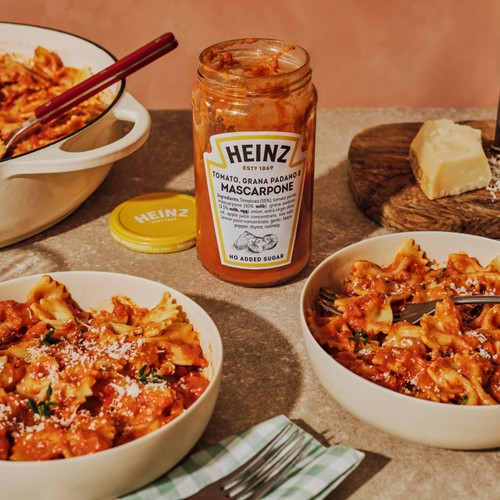 Heinz Tomato Mascarpone & Grana Padano Pasta Sauce