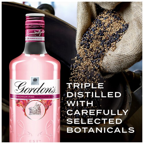 Gordon's Premium Pink Distilled Flavoured Gin 