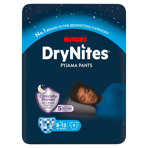 Huggies Drynites Pyjama Pants 8-13 Boy Morrisons Online