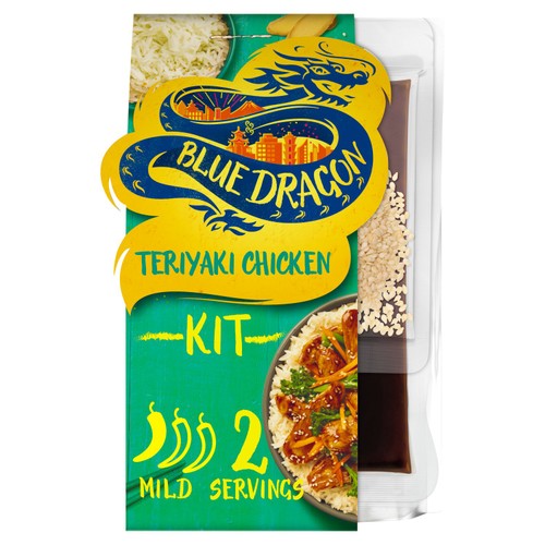 Morrisons 3 step authentic teriyaki chicken meal kit