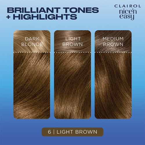 Nice 'N Easy Permanent Colour 116 Natural Light Brown Hair Dye