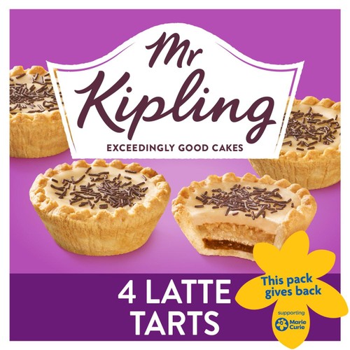 Mr Kipling Latte Tarts 