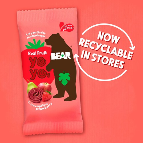 BEAR Yoyos Strawberry Multipack