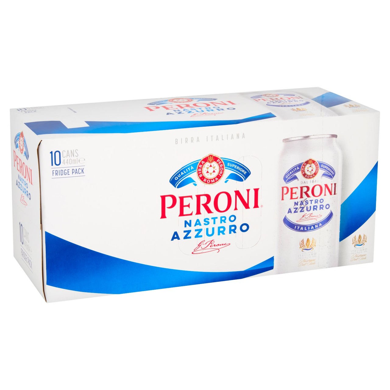 Peroni Nastro Azzurro 10x440ml 5% Abv
