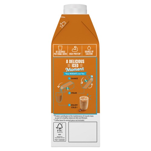 Nescafe Iced Caramel Latte Coffee Ready To Drink 750ml