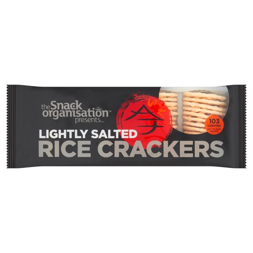 The Snack Organisation Presents...Lightly Salted Rice Crackers