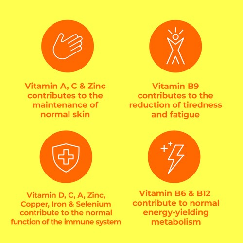 Berocca 15 Orange Flavour Effervescent Tablets
