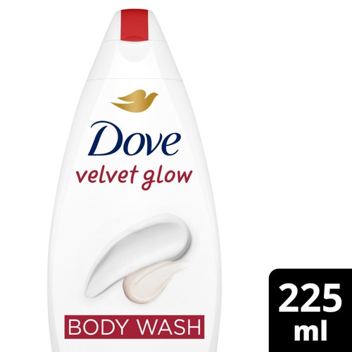Dove Velvet Glow Body Wash Shower Gel  225ml