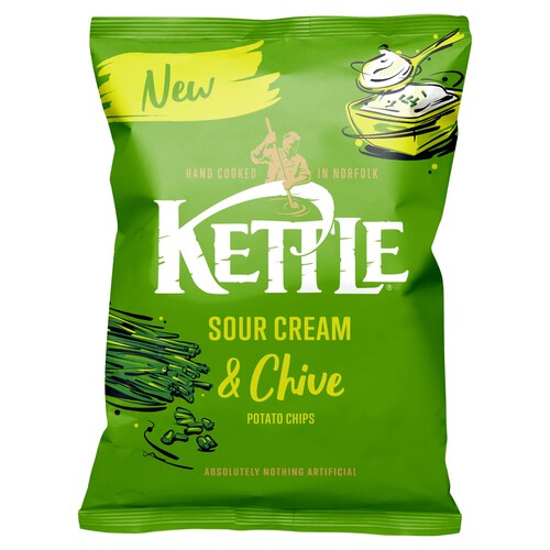 Kettle Sour Cream & Chive Sharing Crisps