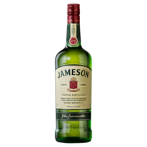 Jameson Triple Distilled Blended Irish Whiskey 