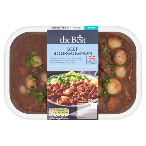 Morrisons The Best Dine In Beef Bourguignon 