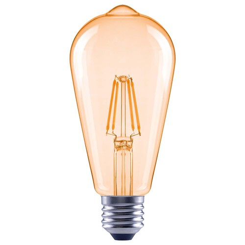 Morrisons LED ST64 Filament 560 Lumens 5W Gold Es Light Bulb