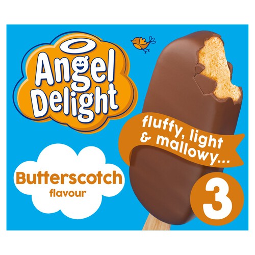 Angel Delight Butterscotch & Milk Chocolate Ice Cream Sticks 