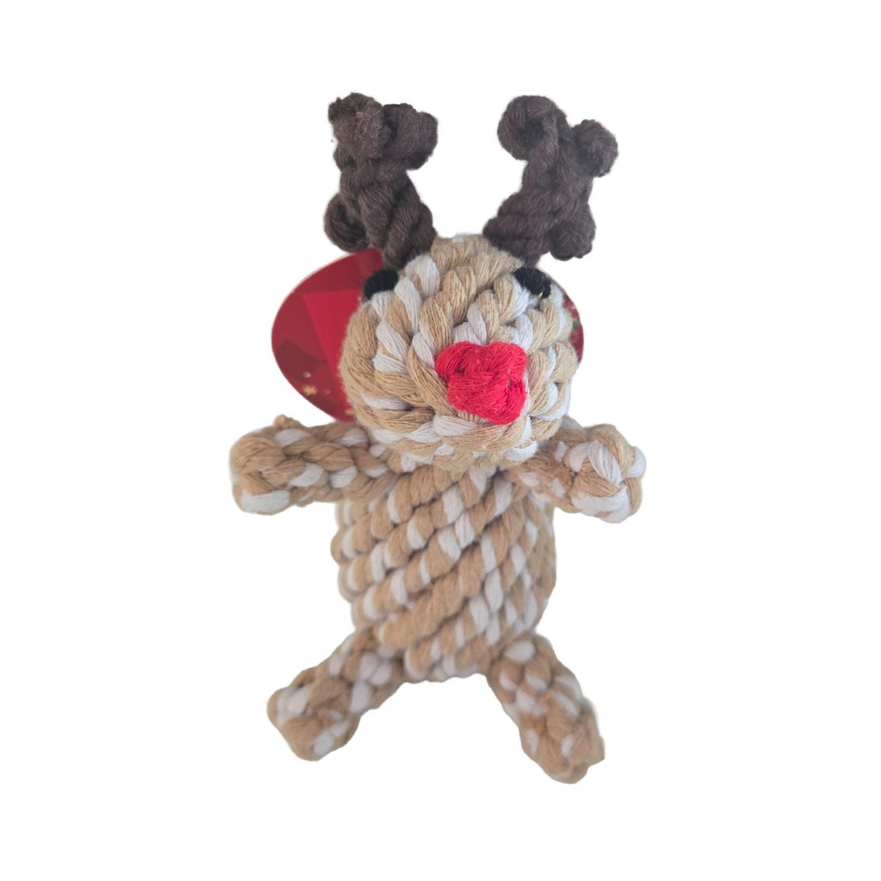 Food Save Rope Morrisons Festive Dog Character Small Reindeer Rope Dog Toy - Morrisons ...