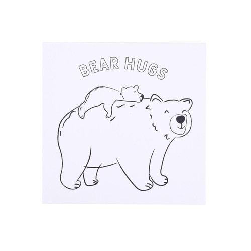 Morrisons Father's Day Bear Hugs Canvas