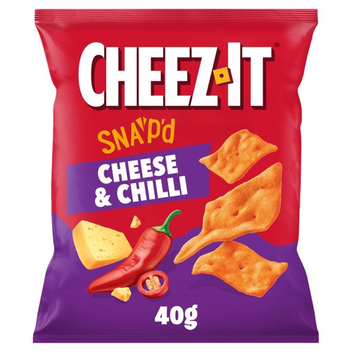 Cheez-It Snap'd Cheese & Chilli Snack Bag   40g