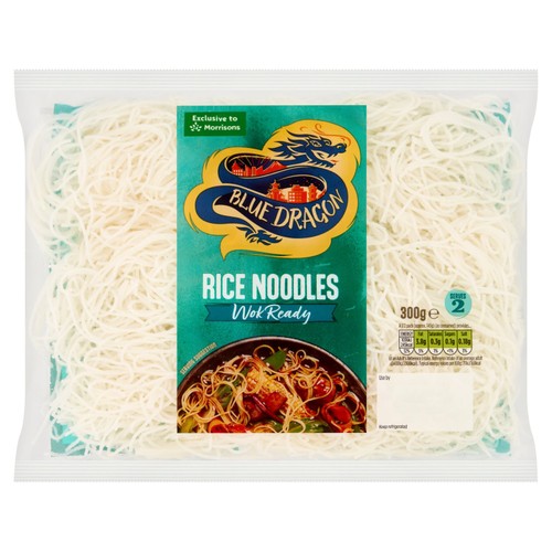Blue Dragon Rice Noodles Wok Ready