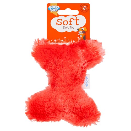 Good Boy Fluffy Bone Dog Toy