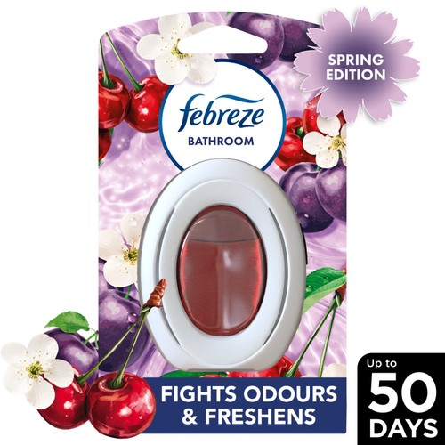 Febreze Bathroom Continuous Air Freshener Cherryplum