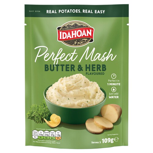 Idahoan Perfect Mash Butter & Herb (109g)