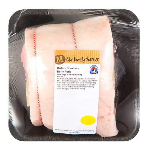 Market Street British Belly Pork With Stuffing