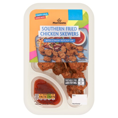 Morrisons Southern Fried Chicken Skewers & Smoky Ketchup Dip