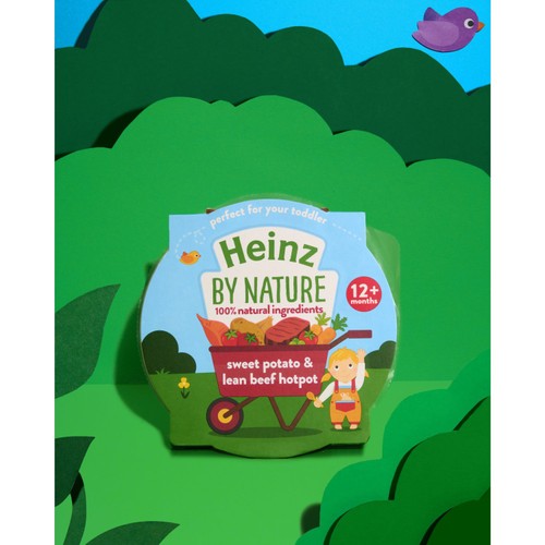 Heinz Sweet Potato & Lean Beef Hotpot Baby Food Tray 1+ Year 200g