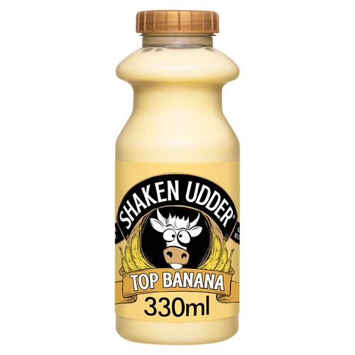 Shaken Udder Top Banana Milkshake