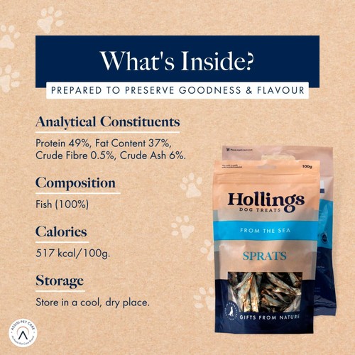 Hollings Dog Treats Sprats