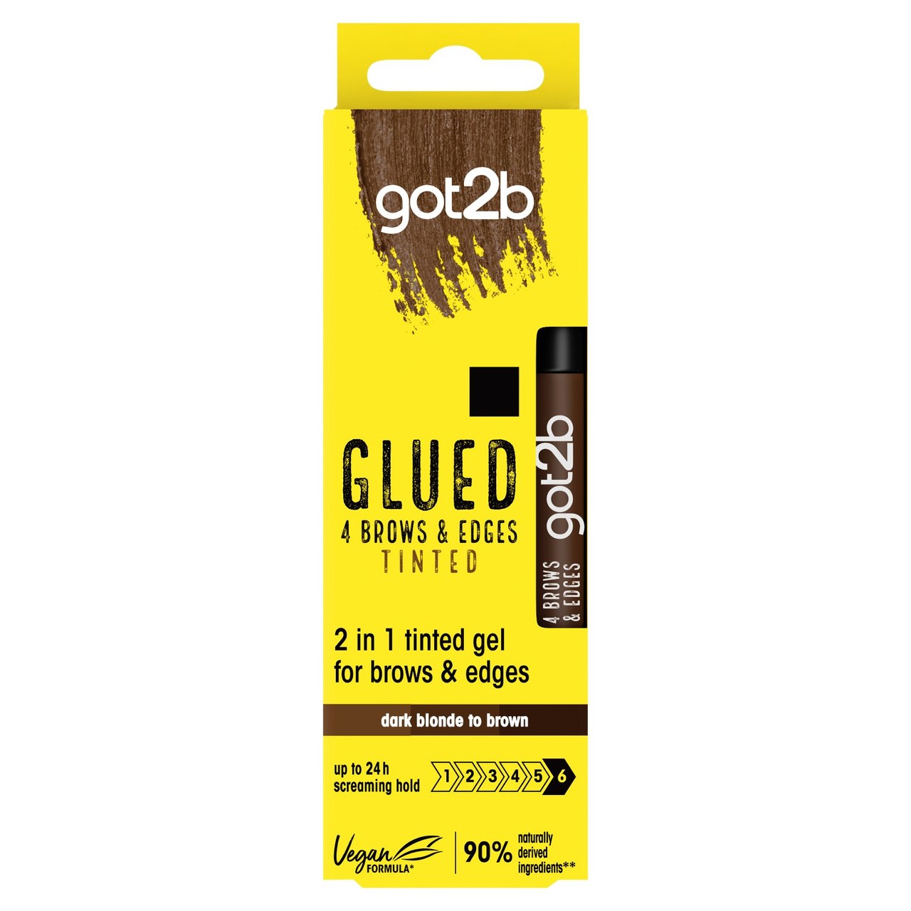 Got2b Brows & Edges Tin Dark Brown 16ml