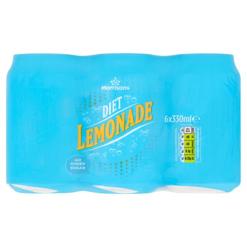 Morrisons Diet Lemonade 6 x 330ml