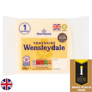 Morrisons Wensleydale Cheese 240g