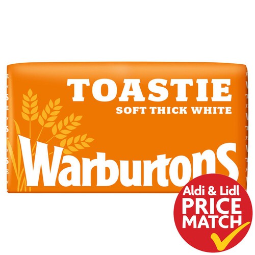 Warburtons White Toastie Bread