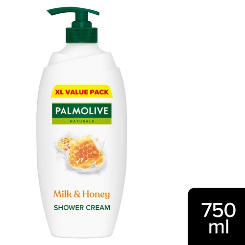 Palmolive Naturals Milk & Honey Pump Shower Gel 