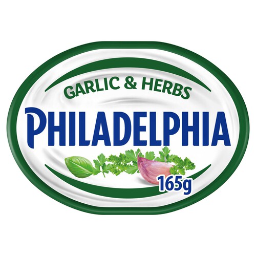 Philadelphia Garlic & Herbs Soft Cream Cheese